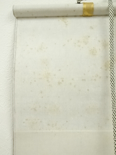 道具 ] - 道具 大徳寺藤井誡堂筆 「白雲抱幽石」一行書 肉筆紙本掛軸